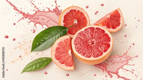 Grapefruit Juice Splash Com...