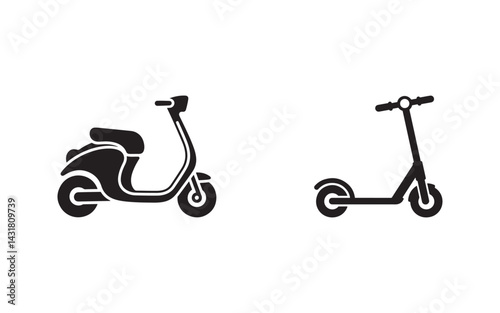 bicycle icon isolated on white background