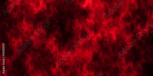 Red flame grunge texture design background abstract illustration. Red flame and fume texture on a dark background old color panting style design. Abstract red background with smokey design background.