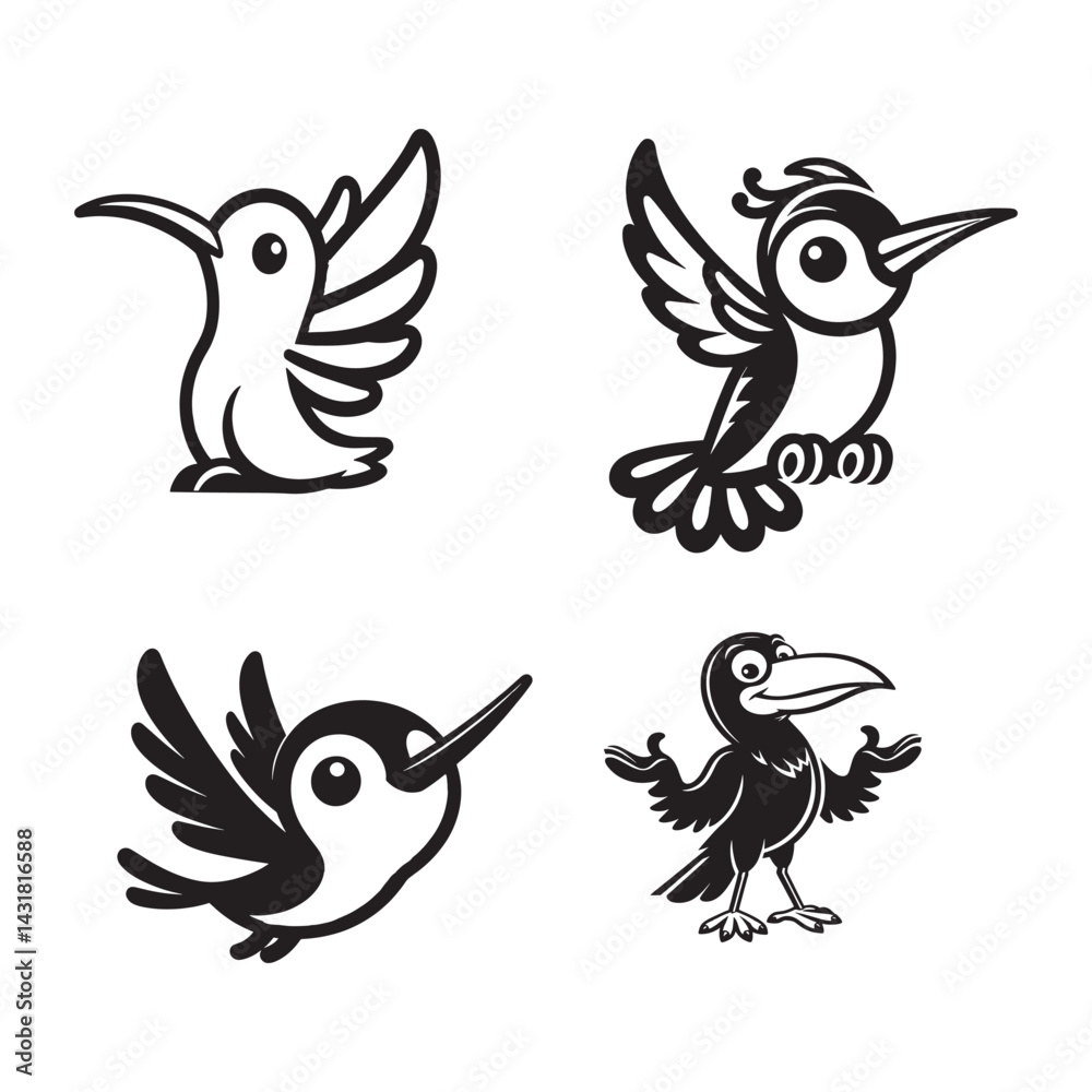 Obraz premium Bird Svg Bundle