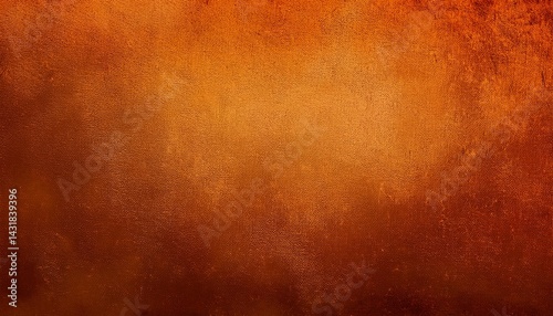 orange copper texture background with brown grunge border in autumn halloween fall colors warm vintage marbled thanksgiving background design