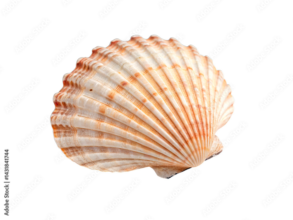 Seashell on transparent background isolated Seashell on transparent background isolated