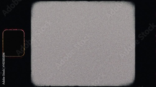Grunge Overlay with Dust, Noise, and Flicker Effects – Long Authentic Filmstrip Loop for Motion Graphics 8mm Looks
