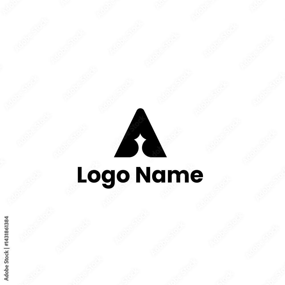 abstract triangle logo abstract triangle logo