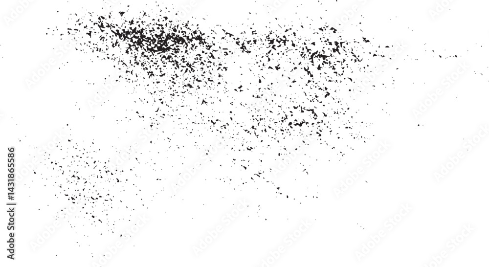 Distressed spray grainy overlay texture. Dirty powder rough empty cover Overlay illustration over any design to create grungy vintage effect and depth. For posters, banners, retro and urban designs Distressed spray grainy overlay texture. Dirty powder rough empty cover Overlay illustration over any design to create grungy vintage effect and depth. For posters, banners, retro and urban designs