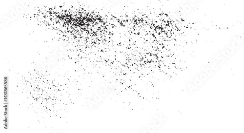 Distressed spray grainy overlay texture. Dirty powder rough empty cover  Overlay illustration over any design to create grungy vintage effect and depth. For posters, banners, retro and urban designs