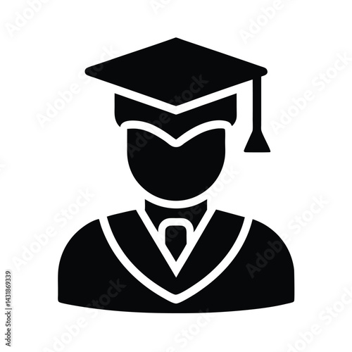 University Avatar Icon Representing Education Theme