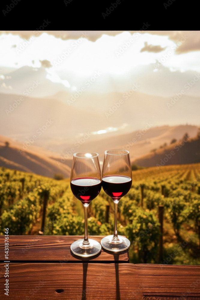 Sunset Vineyard Wine Tasting Experience