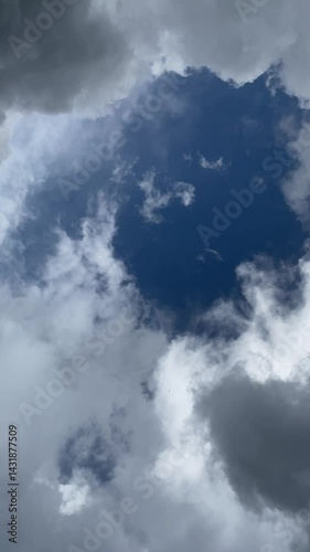 sky cloud cloudy beautiful cloudscape blue timelapse nature summer space. puffy fluffy cumulus landscape light background beauty evening time lapse. color horizon sunny outdoor weather sunlight.
