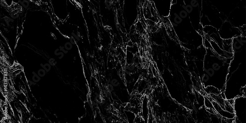 Abstract grunge black and white grunge black marble pattern with stains background. Black grey marble texture interior exterior and design ceramic counter vector horizontal elegant black marble design