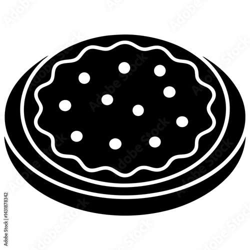 Delectable red caviar illustrations on white or black backgrounds, ideal for food and dessert designs