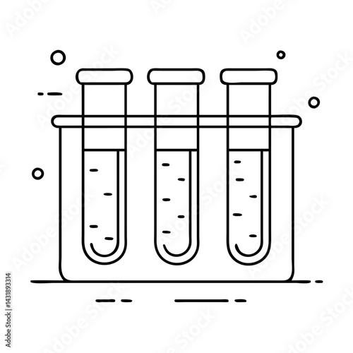 chemistry tubes icon, chemistry tubes vector illustration-simple illustration of chemistry tubes , perfect for chemistry tubes logos and icons