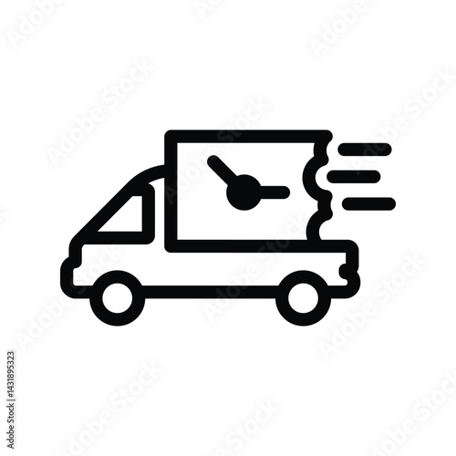 Fast delivery icon