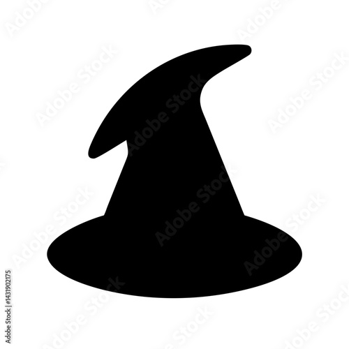 Witch Hat Icon Vector Illustration