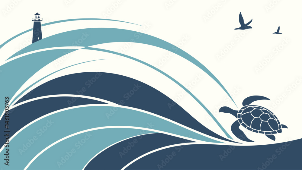 Obraz premium sailing boat on the sea