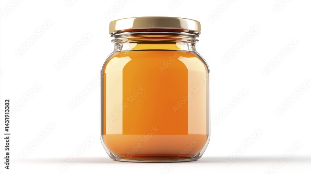 Plastic jar mockup for packing isolated on white background. Generative AI Plastic jar mockup for packing isolated on white background. Generative AI
