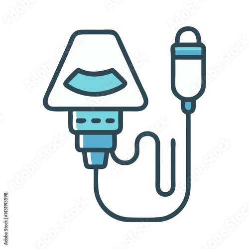 Intravenous Therapy: IV Drip and Infusion Icon