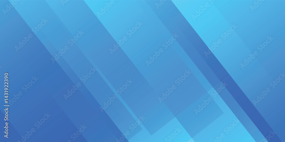 Fototapeta premium Abstract blue background with diagonal lines. Dynamic shapes composition. background vector illustration
