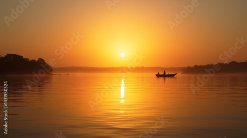 Silhouetted Bliss: Reflections of Nature's Beauty
