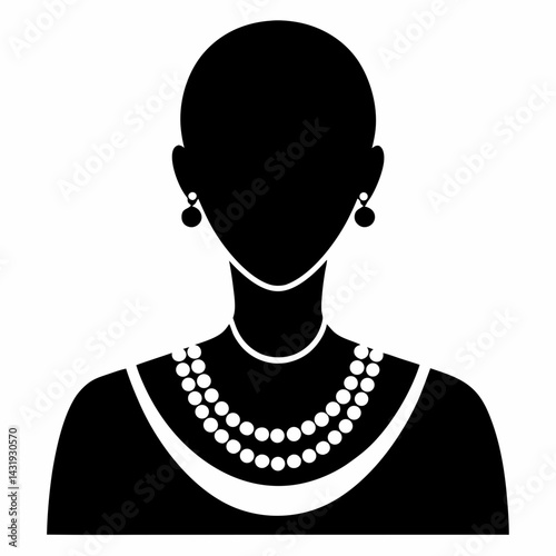 silhouette of a woman