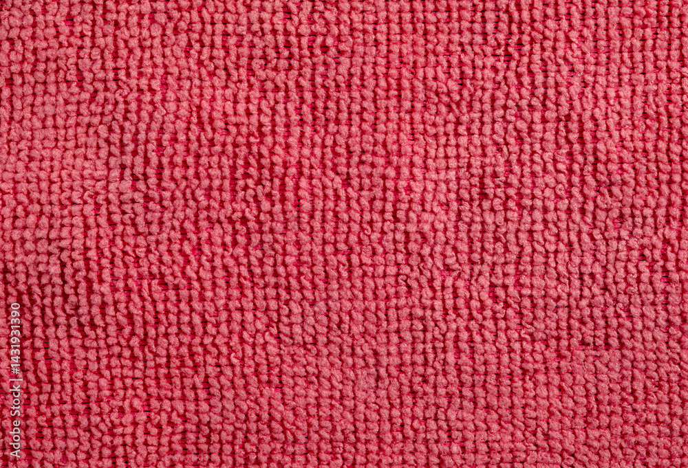 Red microfiber fabric texture closeup
Red microfiber fabric texture closeup