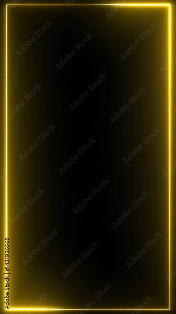 Wedding vlog overlay, video frame overlay with soft golden glow and clean center, elegant light shaping in video frame overlay design, ambient edge for video frame overlay loop