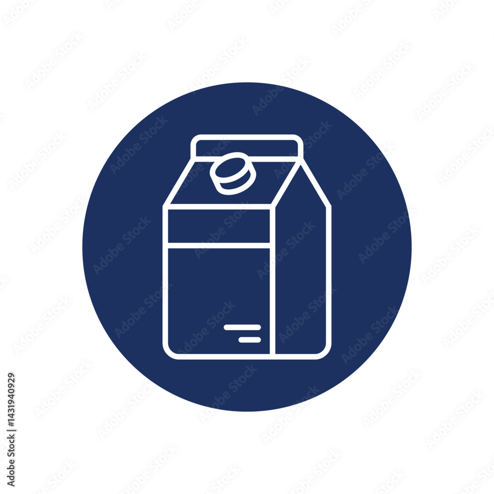 Yogurt icon vector stock illustration Yogurt icon vector stock illustration