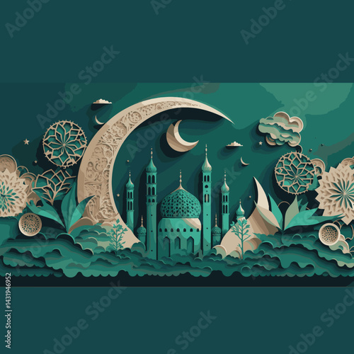 ramadan-kareem-design-background-abstract-vector
