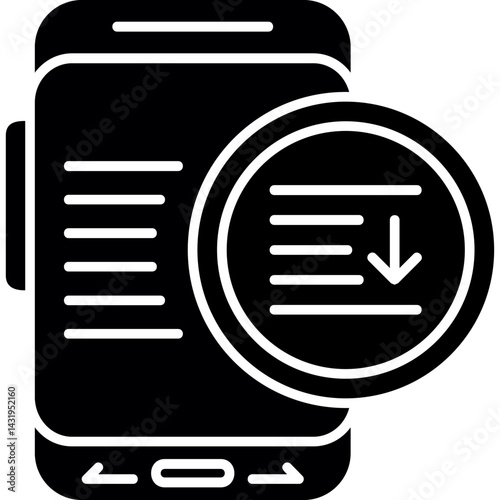 Sort Descending icon