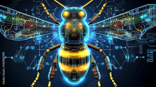 Futuristic Honeybee Technology