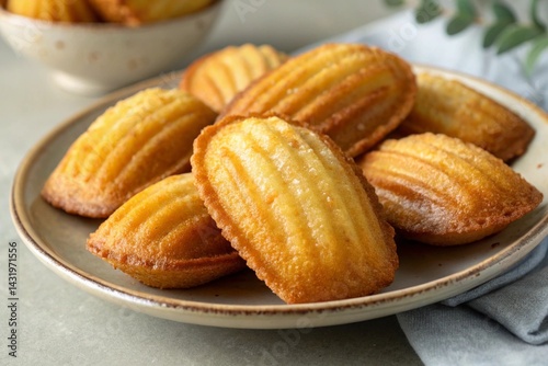 Caramel madeleines