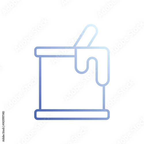 Condensed Milk icon vector stock illustration