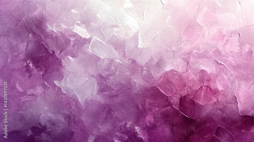Fototapeta premium Abstract Purple and Pink Textured Brushstrokes