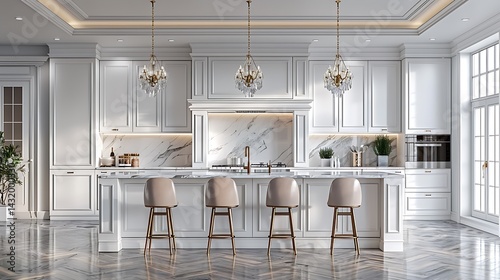 modern dining room