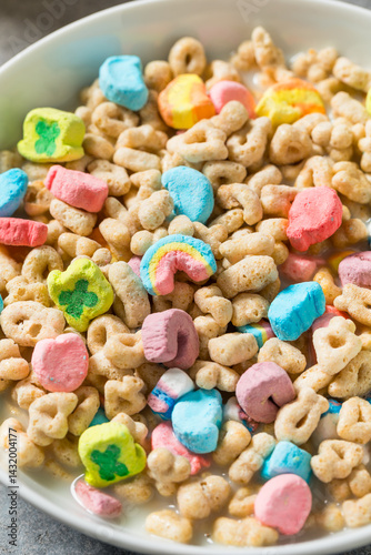 Sweet Sugar Kids Lucky Cereal for Breakfast