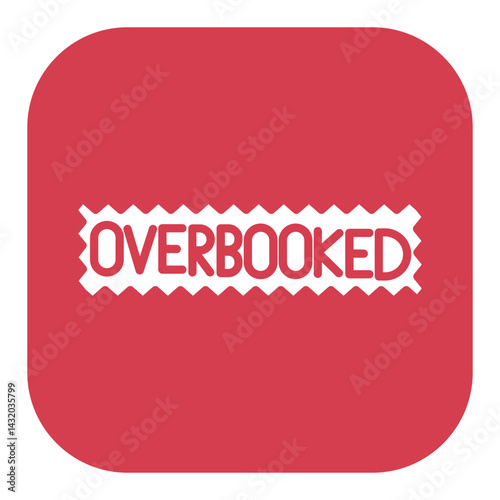 Overbooked Icon