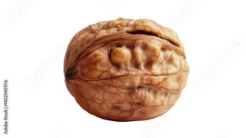 Obraz na płótnie walnut food isolated on white transparent background w salonie