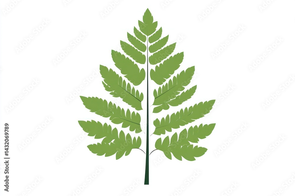 Detailed Illustration of a Lush Green Leafy Plant Perfect for Nature and Botanical Designs Id Detailed Illustration of a Lush Green Leafy Plant Perfect for Nature and Botanical Designs Id