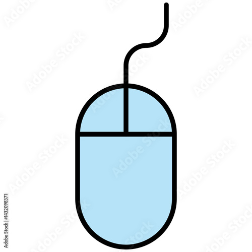 Mouse Icon – Computer Input Device Symbol for Navigation and Digital Interaction