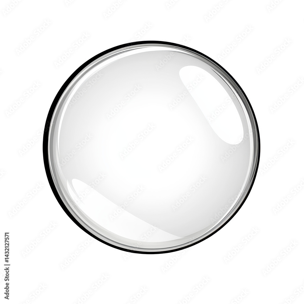 clear, reflective glass sphere with smooth surface and bright highlights, set against plain background, creates sense of simplicity and elegance clear, reflective glass sphere with smooth surface and bright highlights, set against plain background, creates sense of simplicity and elegance