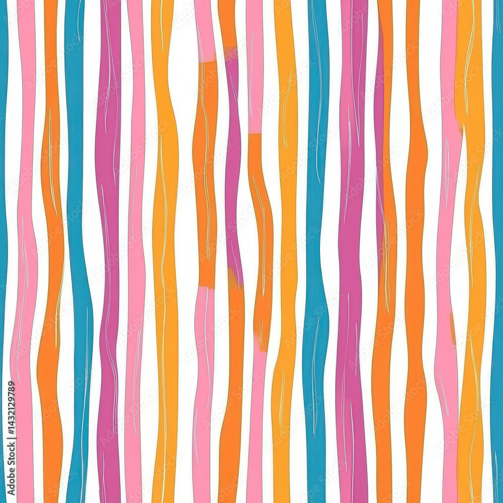 Vibrant seamless stripes pattern perfect for wrapping paper, fabrics, and kids clothing. Create joyful designs with ease Vibrant seamless stripes pattern perfect for wrapping paper, fabrics, and kids clothing. Create joyful designs with ease