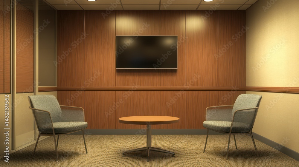 Fototapeta premium Waiting Room Meeting Interior Design