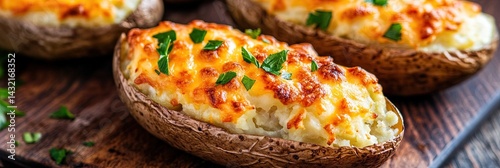 delicious twice baked potato 