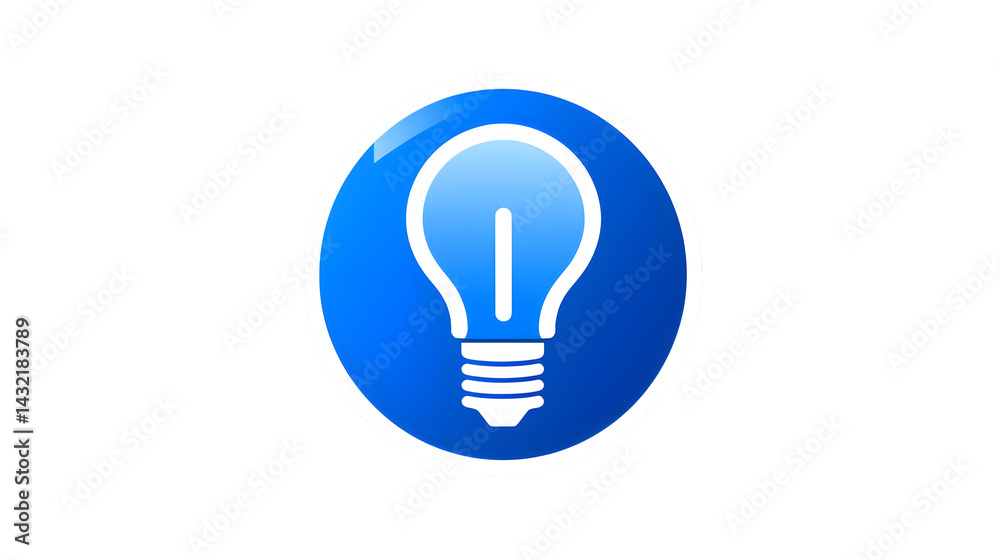 Professional Business Idea Bulb Icon Vector Illustration for Creative Presentations Professional Business Idea Bulb Icon Vector Illustration for Creative Presentations
