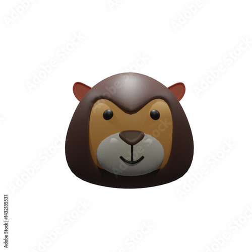 3d, design, illustration, animal, art, toy, vector, cartoon, background, cute, model, render, isolated, concept, realistic, birthday, collection, party, decoration, set, nature, modern, icon, happy