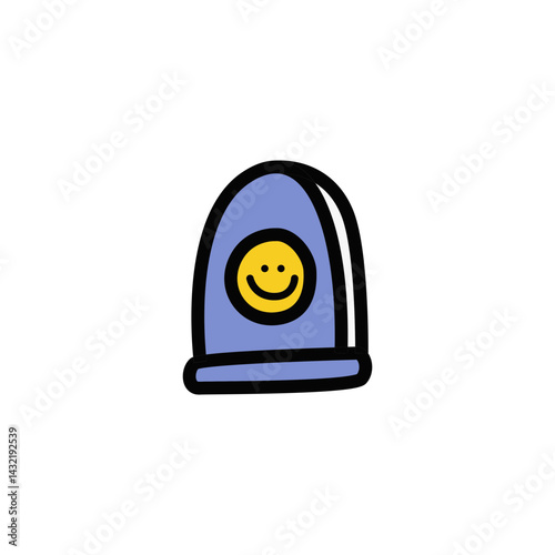Gravestone cartoon design vector illustration