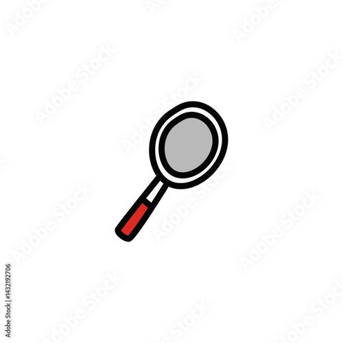 magnifying glass icon design vector illustration