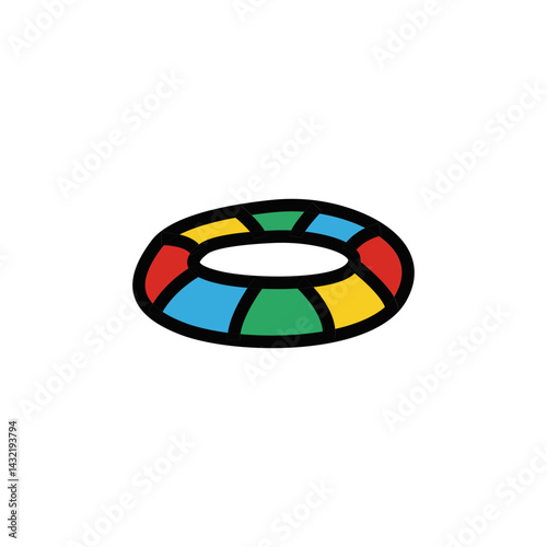 lifebuoy icon design vector illustration