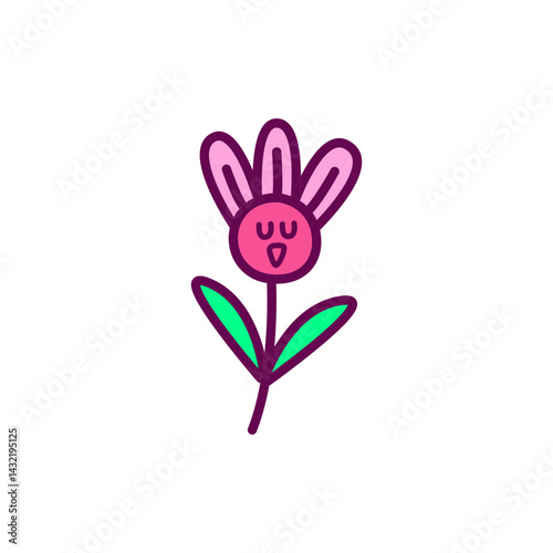 Flower icon design vector illustration