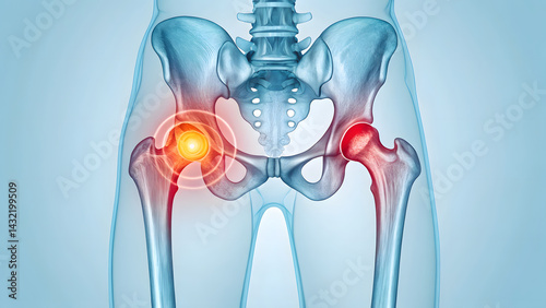 Light blue transparent style close hip